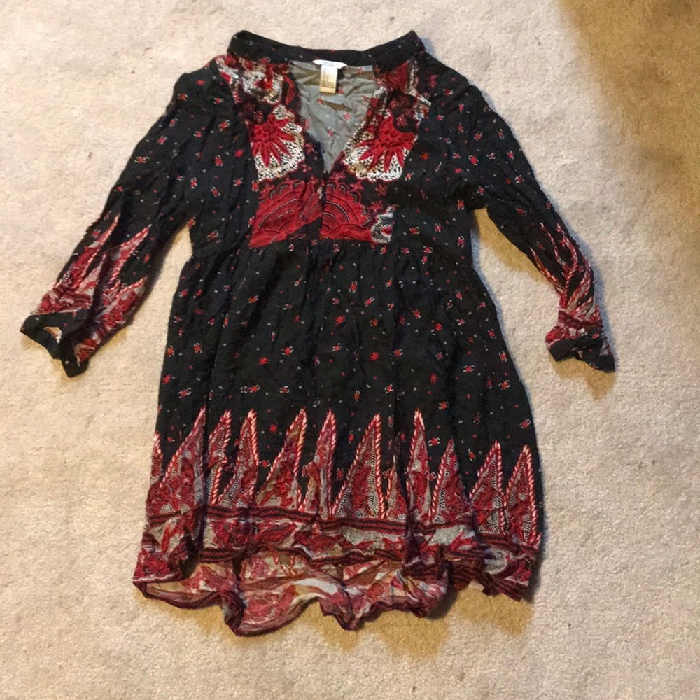 Fit and flare mini dress